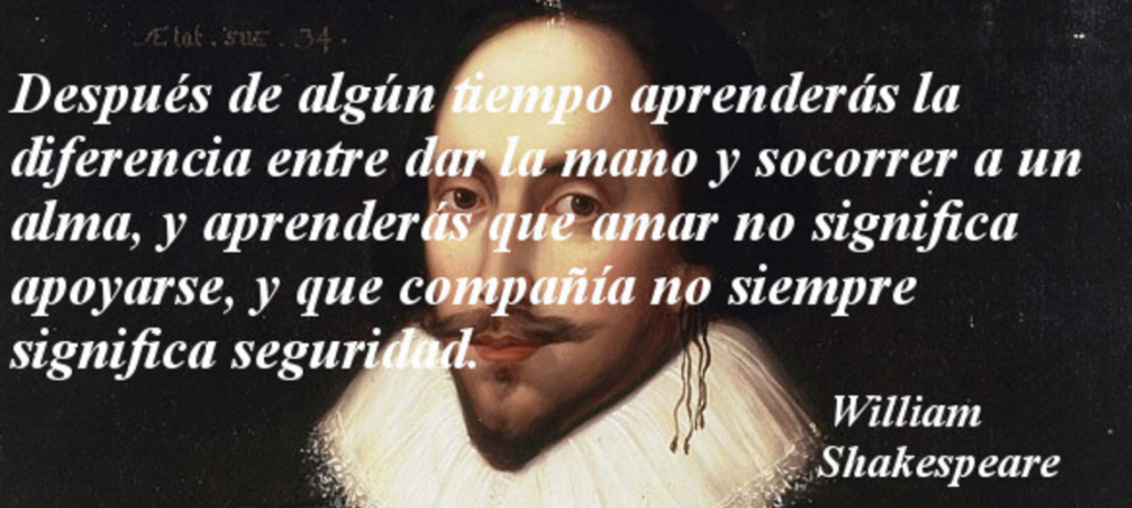 Aprenderás. #shakespeare - CHAMLATY.COM