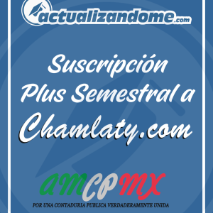 Suscripción Plus semestral a Chamlaty.com
